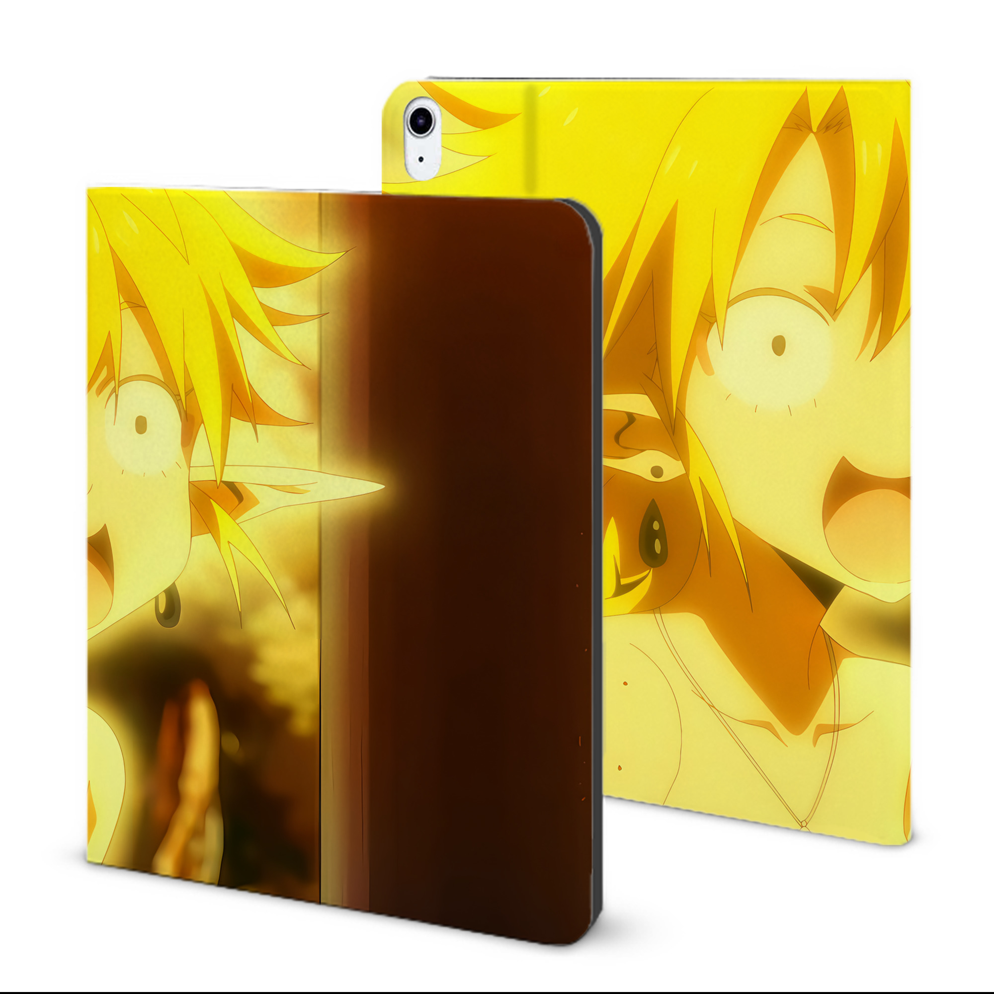 （画像用） 転スラ Regarding Reincarnated to Slime IPad ケース ブック型 PUレザー TPU 耐衝撃 軽量 薄型 ペン収納なし 全面保護 IPad 各モデル対応